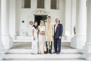 Joyce & I with Anna & Nate